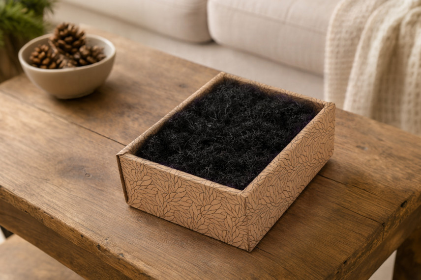 Preserved Reindeer Moss - Creabox S - Black