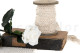 Preserved Roses on stem 12" - Gift Box 25 Units - White 13