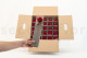 Preserved Roses on stem 12" - Gift Box 25 Units - Red 4