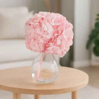 Preserved Hydrangea Bridal Pink