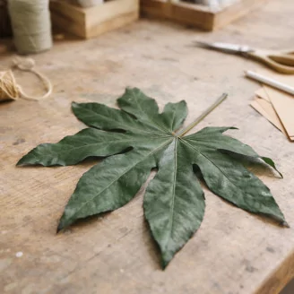 Preserved Aralia Leaf (set of 10)