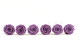 Preserved Rose Roseamor Bright Violet (set of 6) 5