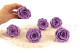 Preserved Rose Roseamor - Box of 6 - Bright Violet 6
