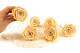 Preserved Rose Roseamor Champagne Satin (set of 6) 6