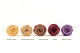 Preserved Rose Roseamor Violet (set of 6) 10
