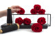 Preserved rose Kiara L - Box of 8 - Vibrant Red Roses 6