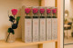 Preserved Roses on stem 12" - Gift Box 25 Units - Dark Pink 1