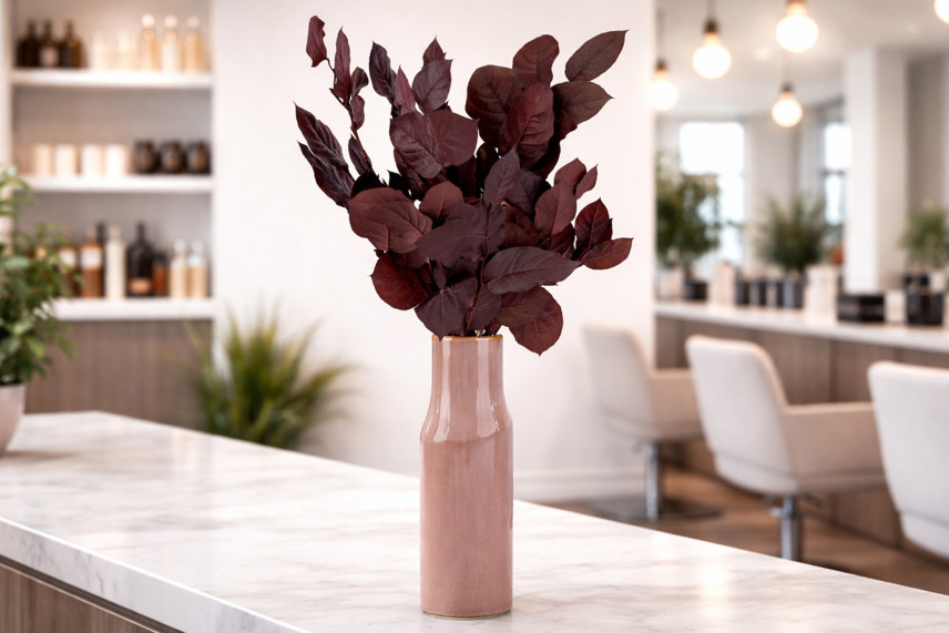 Preserved Salal - Red