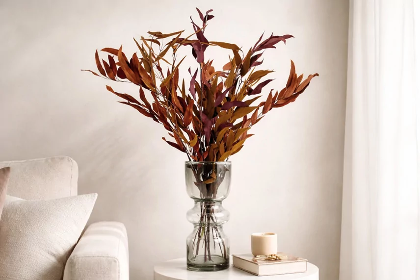 Preserved Eucalyptus Willow - Autumn Mix