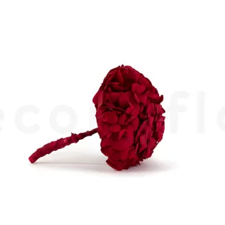 Preserved Hydrangea Red