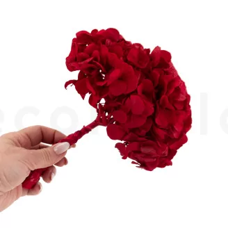 Preserved Hydrangea Red