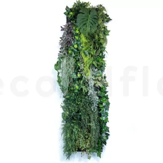 Black Felt Support Panel for Green Walls