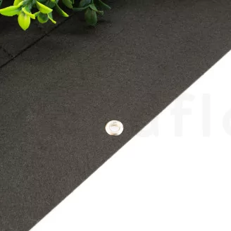 Black Felt Support Panel for Green Walls