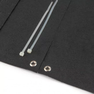 Black Felt Support Panel for Green Walls