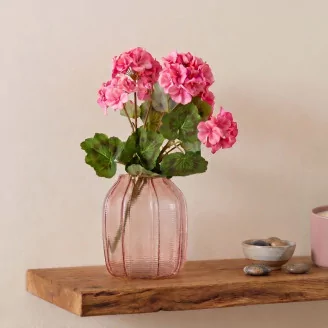 Artificial Geranium Bush