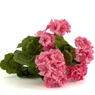 Artificial Geranium Bush