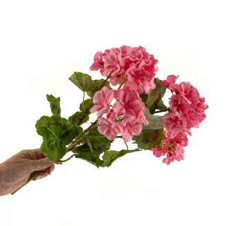 Artificial Geranium Bush