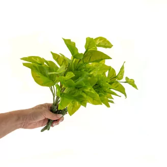 Artificial Pothos Leaf Bush (set of 3)