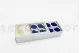 Preserved Rose L Ocean Blue (set of 8) 8