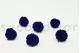 Preserved Rose XL Ocean Blue (set of 6) 2