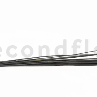 Dried Elephant Reed Black (set of 20)