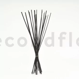 Dried Elephant Reed Black (set of 20)