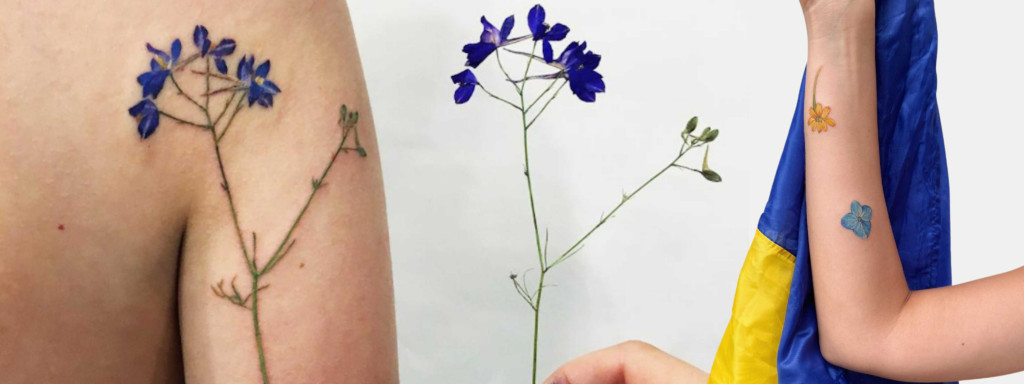 Flower tattoos, when imagination exceeds reality