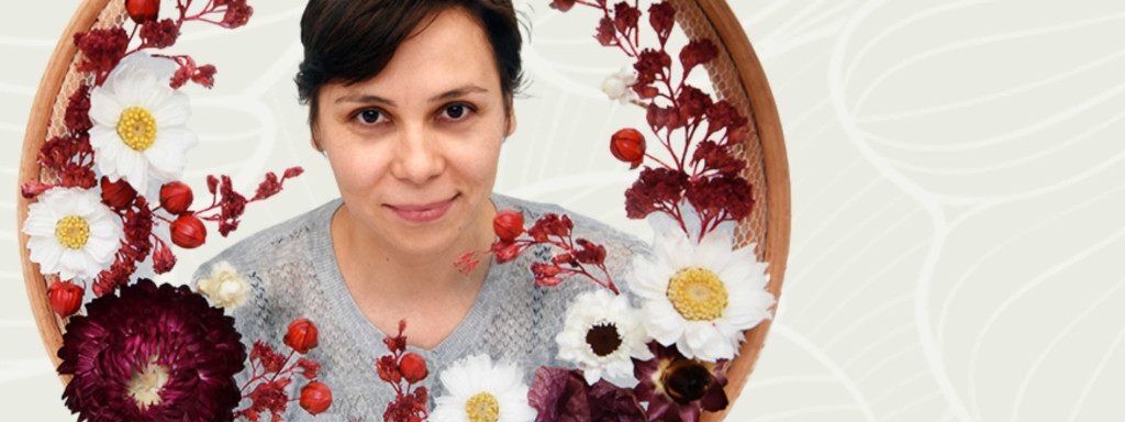 Meet with Olga Prinku, the creator of the art of flower embroidery on tulle